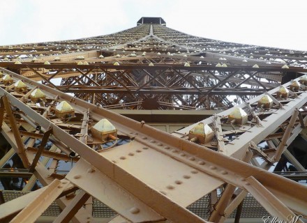 13-	Eiffel Tower Up Close, Paris