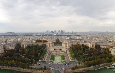 1-	Eiffel Tower Up Close, Paris